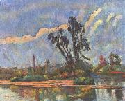 Paul Cezanne Ufer der Oise France oil painting artist